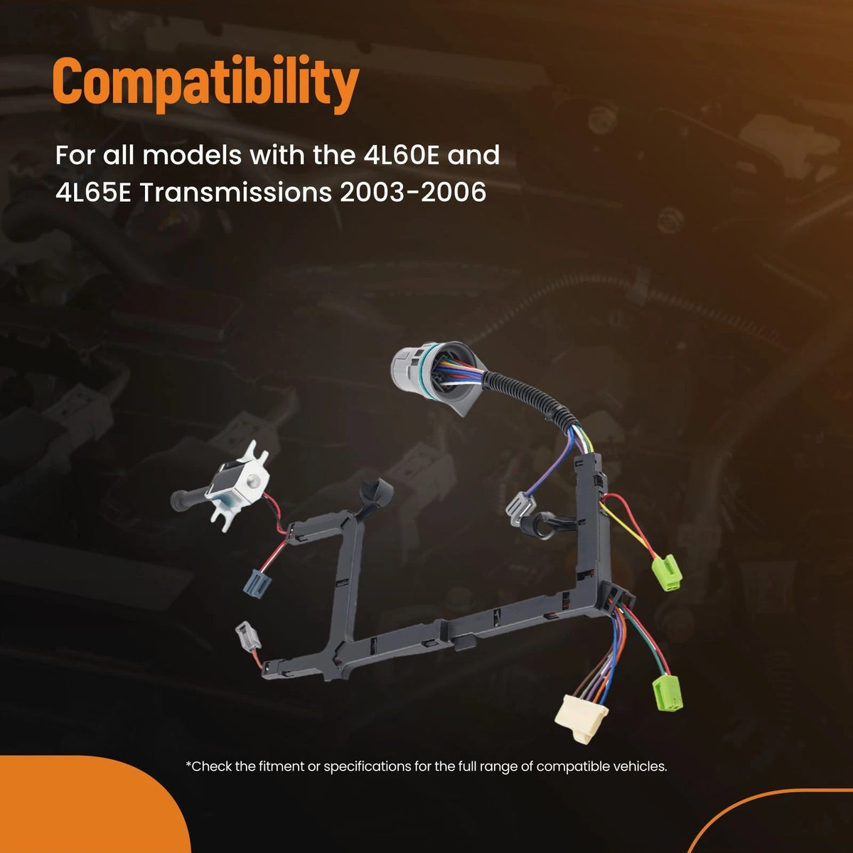 4L60E 4L65E Transmission Internal Harness for Chevrolet GMC (2003–2006) 15320476