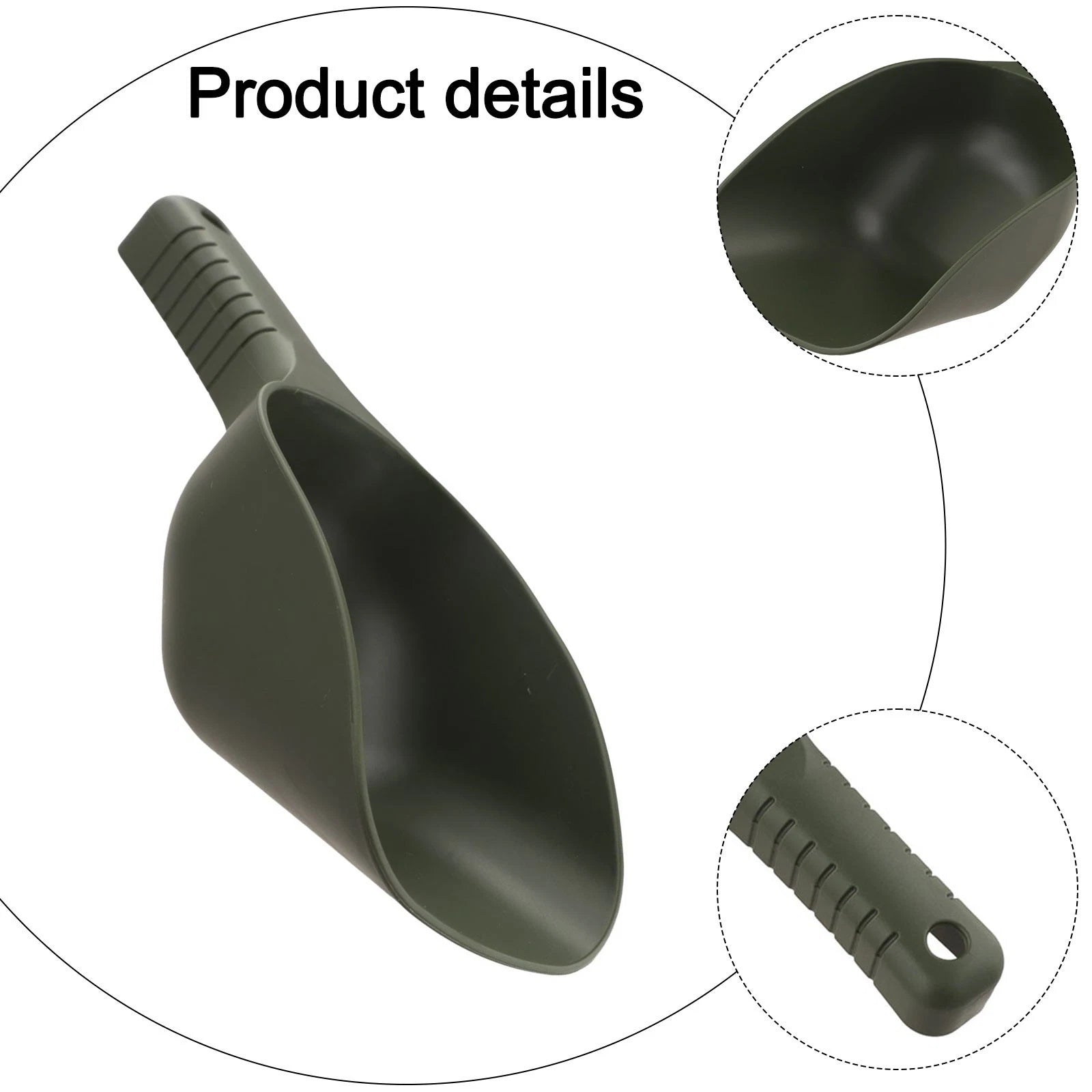 Bait Scoop Throwing Spoon for Water Baiting