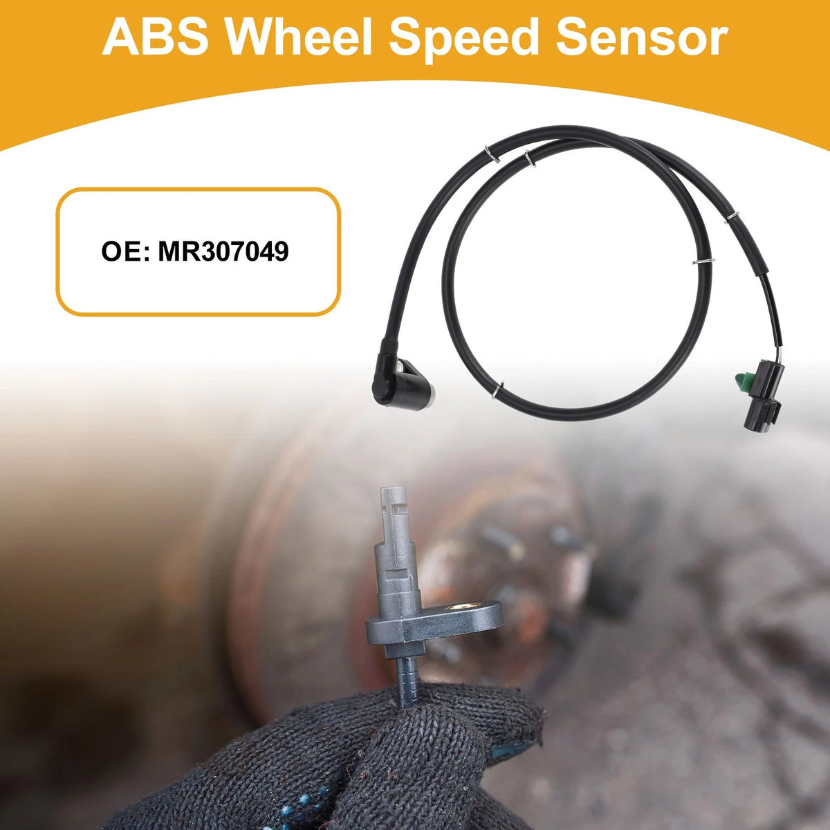 ABS Wheel Speed Sensor Replacement for Mitsubishi Montero (1997–2000) Rear