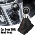 6 Speed Gear Shift Lever Cover Set for Audi A4 B6 B7 (2000–2008)