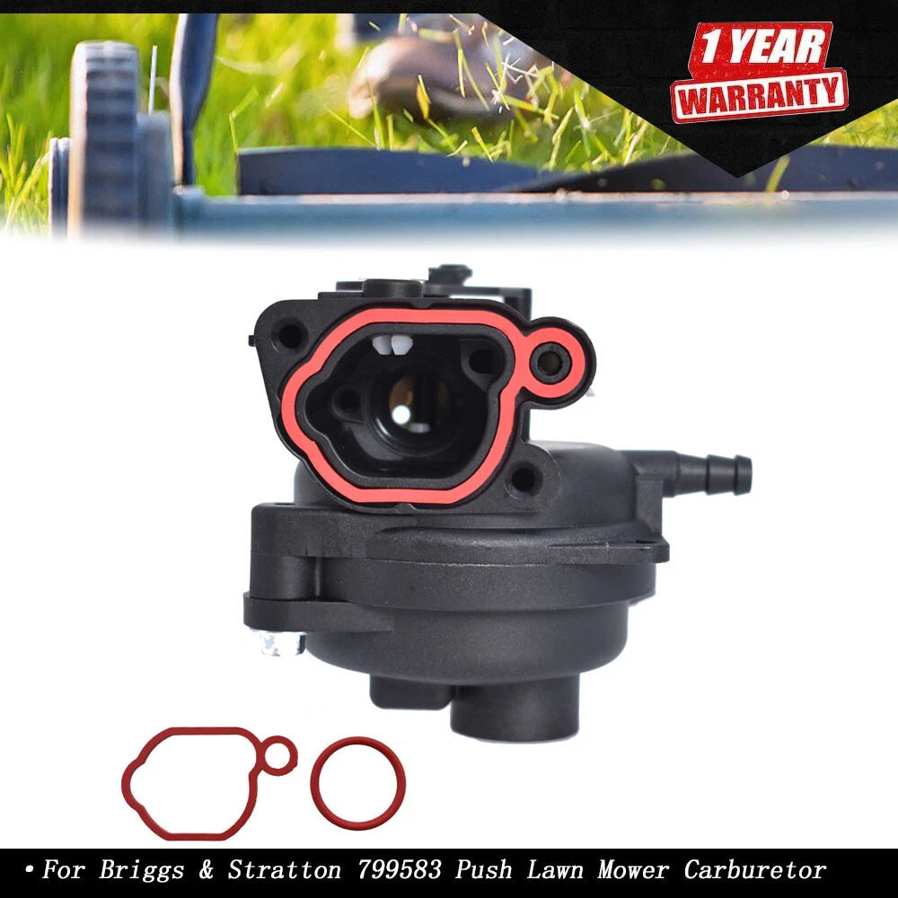 Carburetor for Briggs & Stratton Push Lawn Mower (799583)