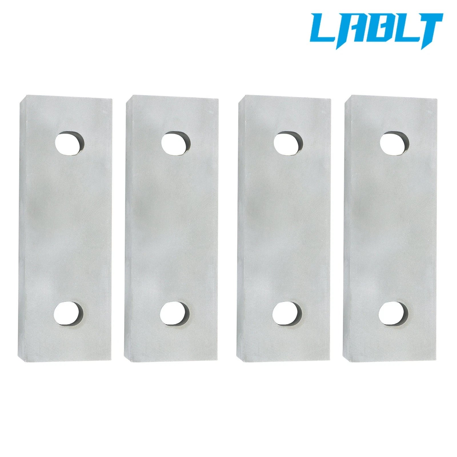 Set of 4 Machinable Soft Jaws for 6" Mill Vises (LABLT)