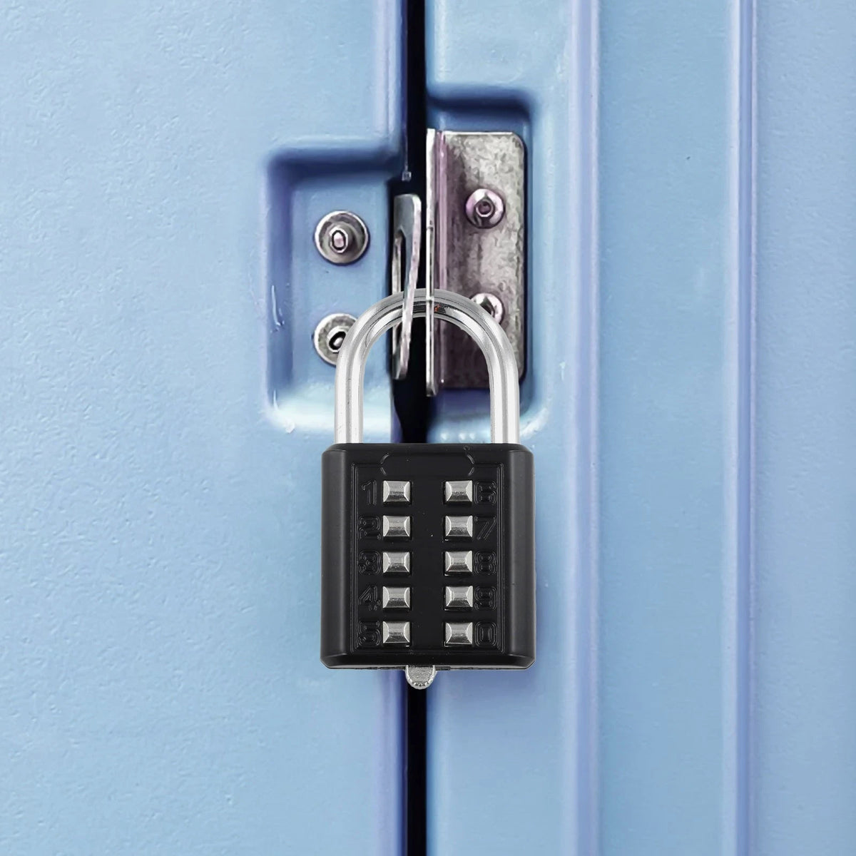 Zinc Alloy Intelligent Password Lock for Portable Use (10 Digits)