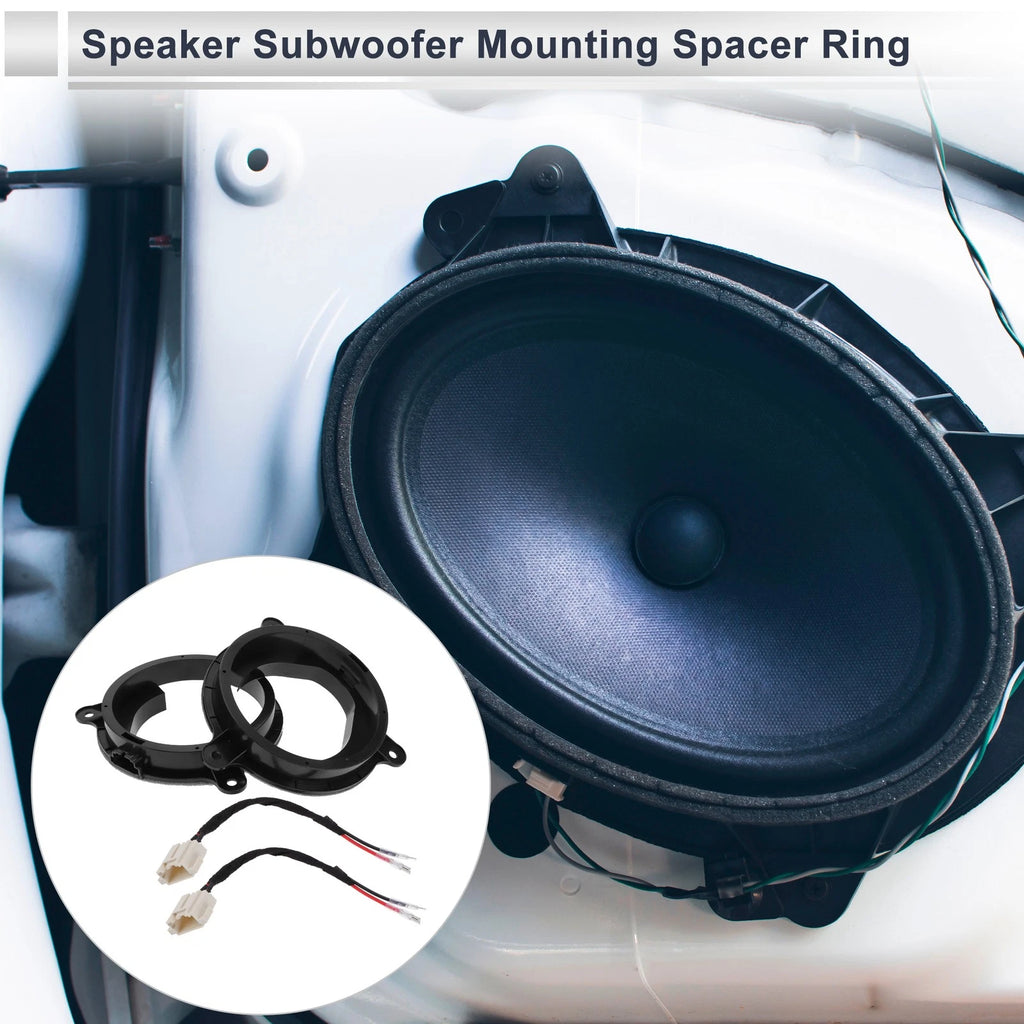 Tweeter Speaker Spacer Ring Adaptor for Mazda 6.5 Inch 2 Set (Qty 2) (2014–2016)