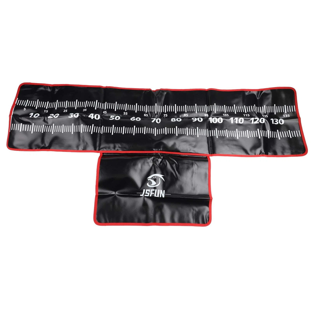 Fishing Unhooking Mat 140x35cm with Tape Measure for Efficient Catching