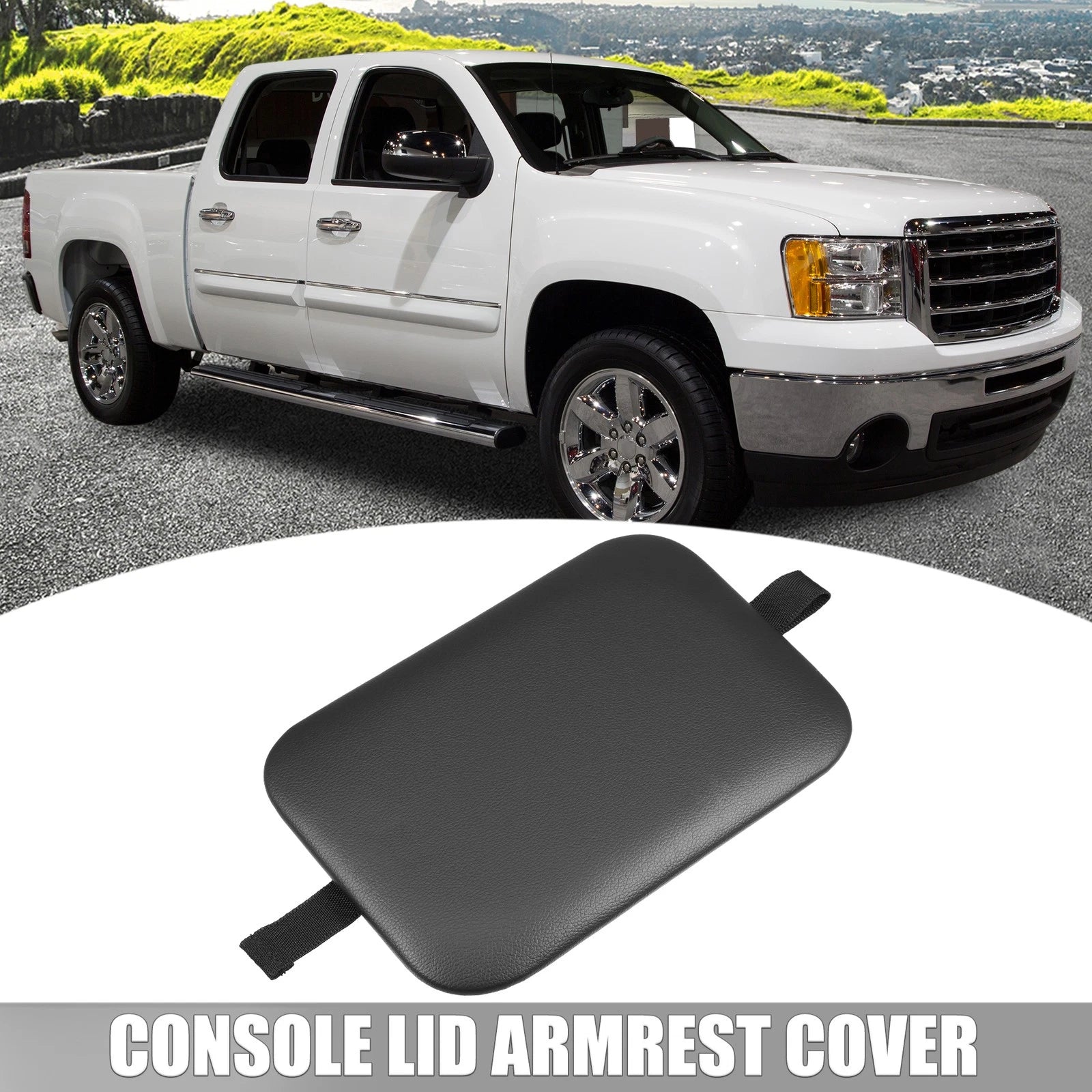 Center Console Lid Armrest Cover Replacement for Chevrolet Silverado (2014–2018)