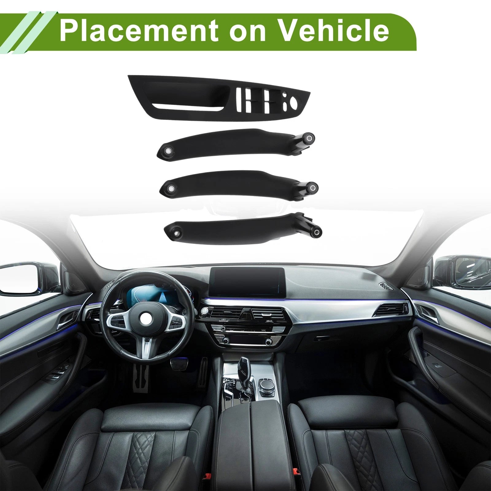 Driver Side Window Switch Bezel Cover Replacement for BMW X5 (2008–2013)