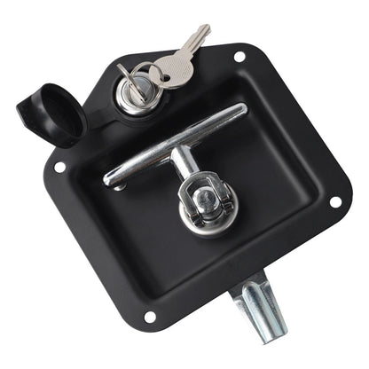 T Handle Toolbox Security Lock for Universal Use (Stainless Steel)