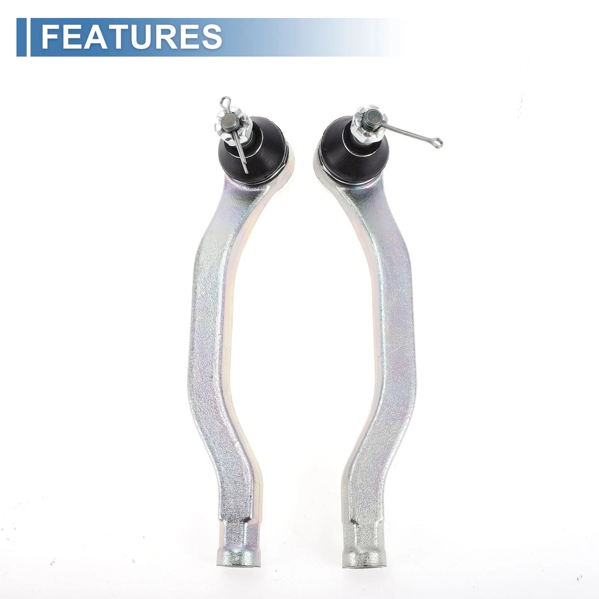 2X Front Outer Tie Rod Ends for Honda Accord (1990–1993) No. ES3153/ES3154