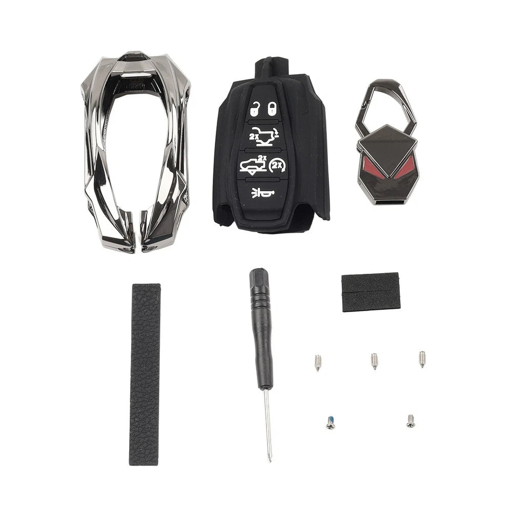 6 Button Remote Key Shell Case for Dodge Ram 1500 (2019–2024)
