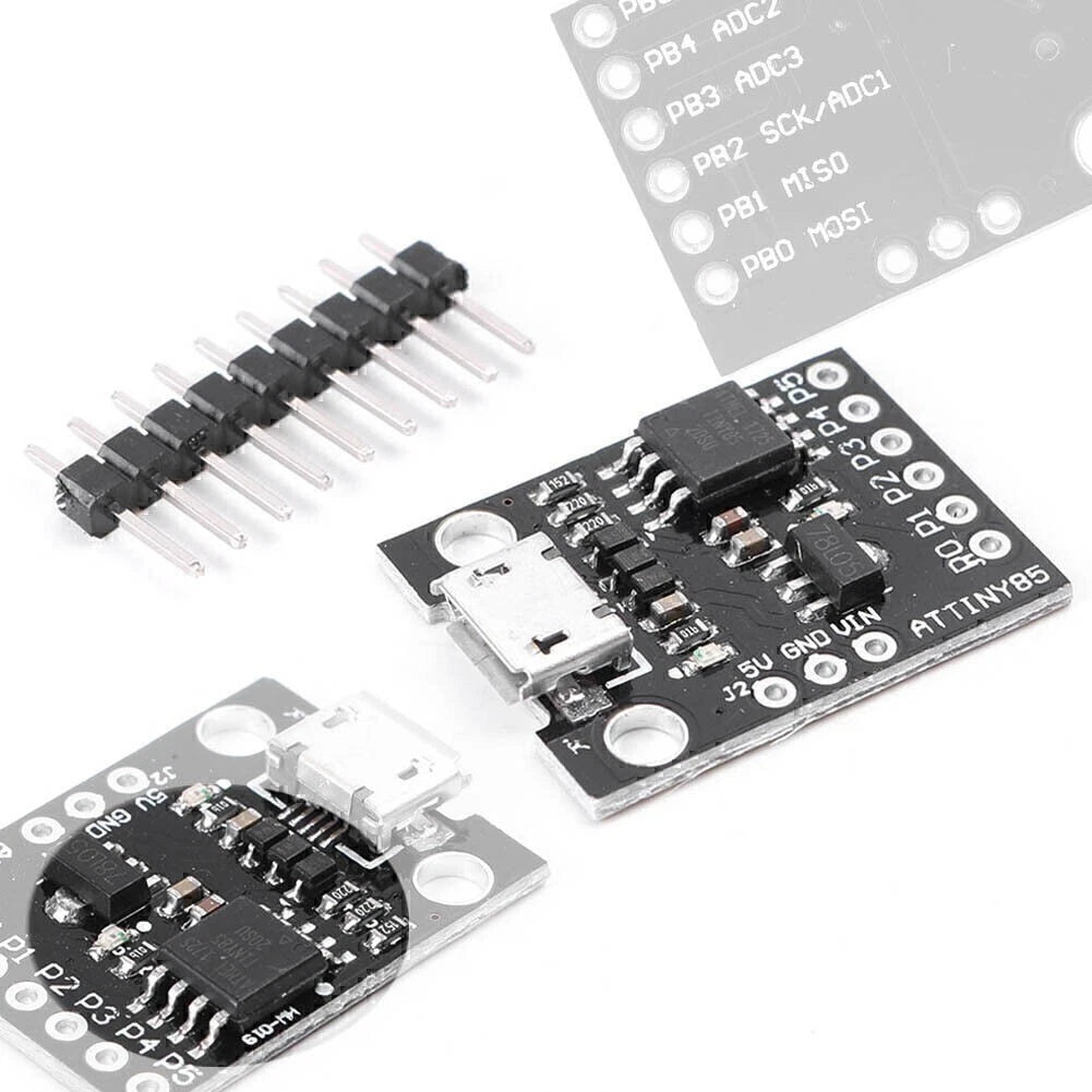 ATTINY85 Micro USB Development Board for (2015–2023)