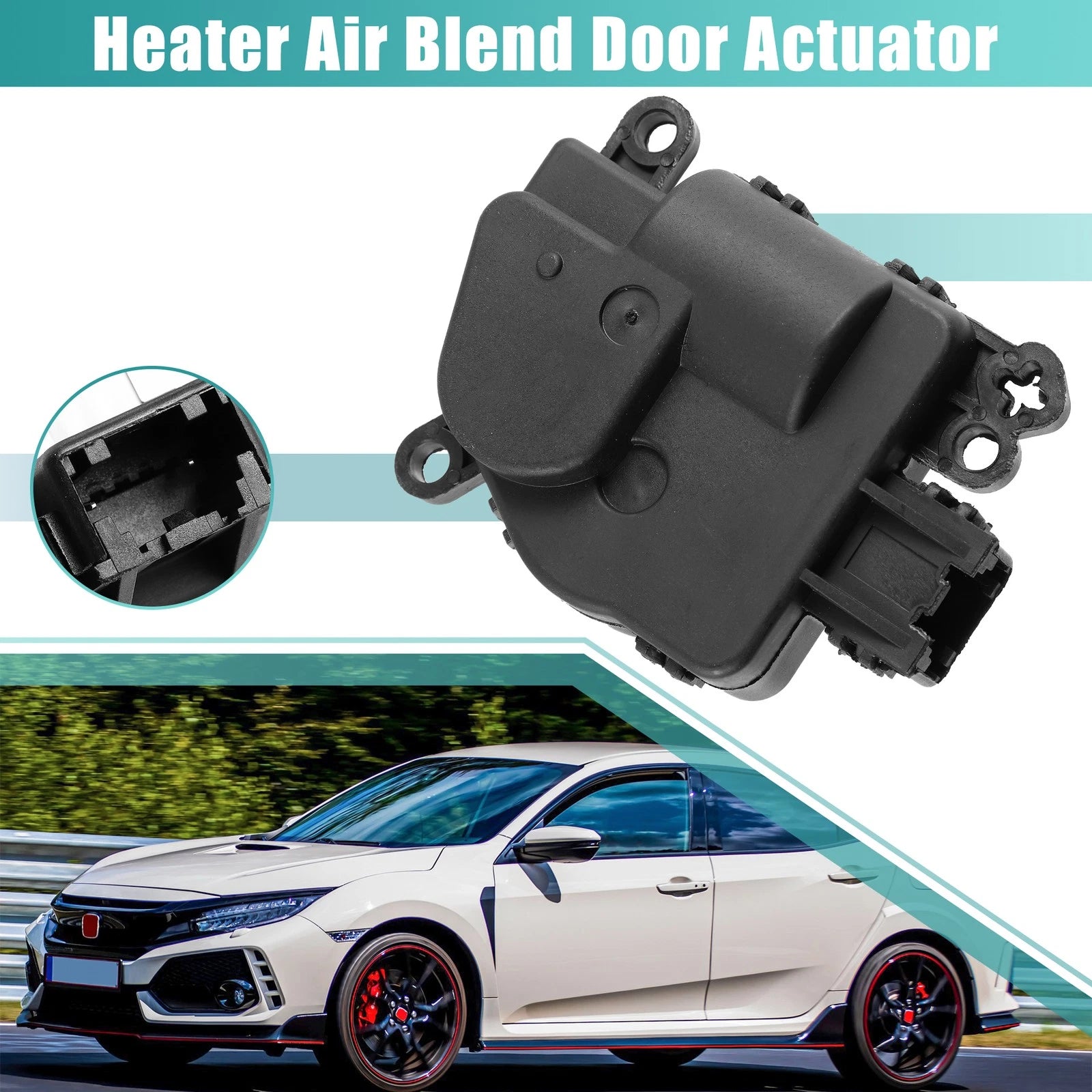 A/C Heater Air Blend Door Actuator Replacement for Chrysler Dodge (2008–2019)