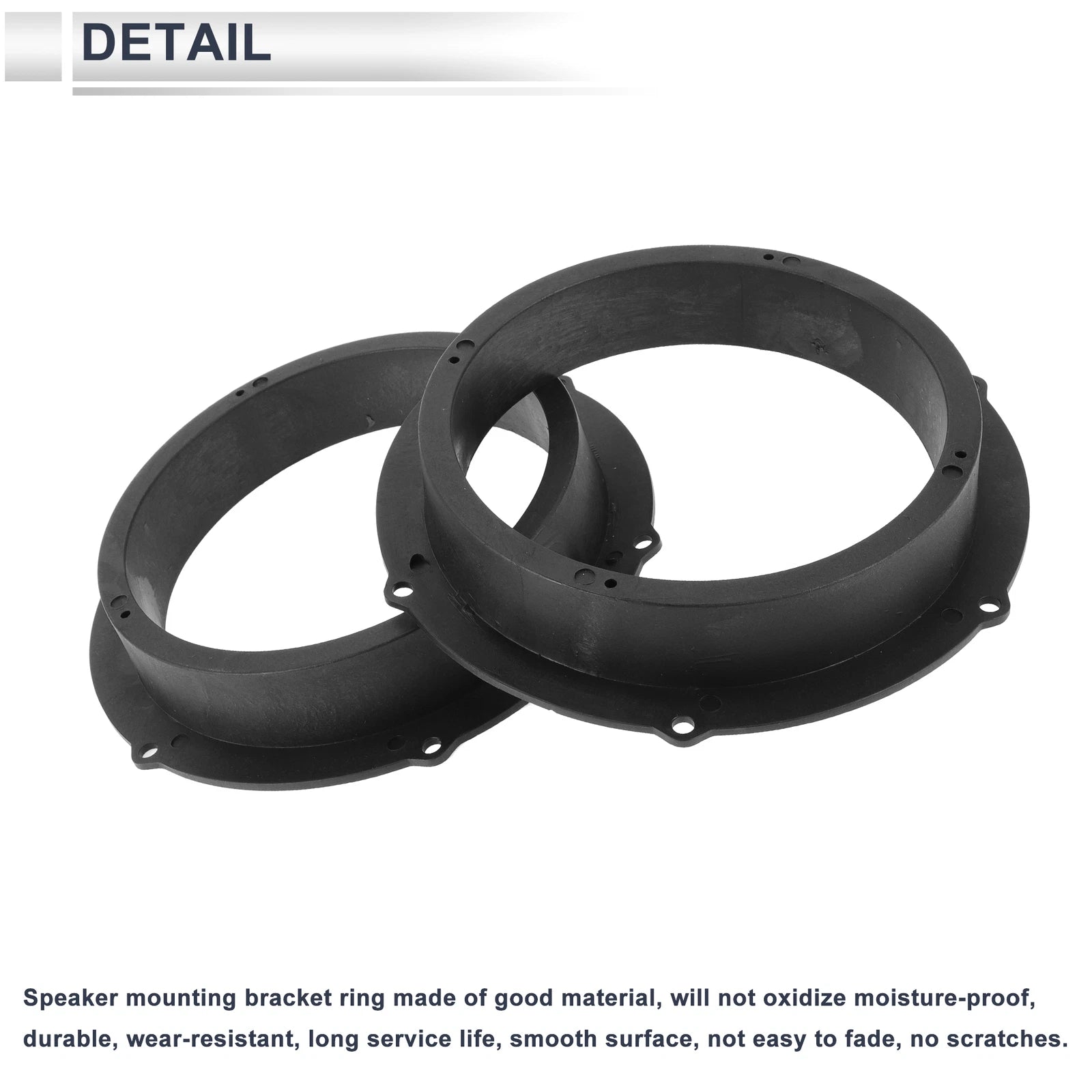 2X Speaker Spacer Ring Adapter for Skoda 6.5" Tweeter