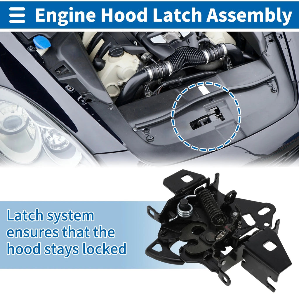 Hood Latch Assembly Replacement for Volkswagen Passat (2000–2005)