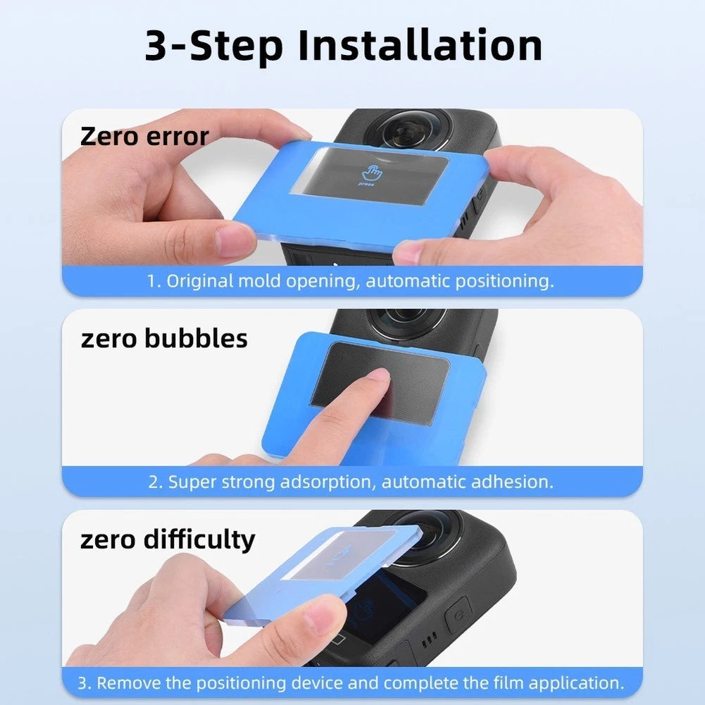 HD Tempered Glass Screen Protector for DJI OSMO360 (2016–2019)