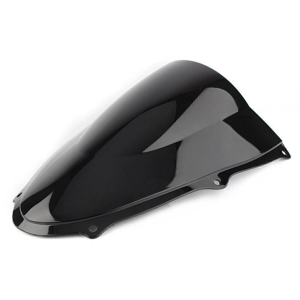 Double Bubble Front Windshield for Suzuki TL1000R (1998–2003) Black