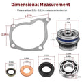 Water Pump Bearing Seal + Gasket Rebuild Kit for Polaris Sportsman 500 (1996–2013)