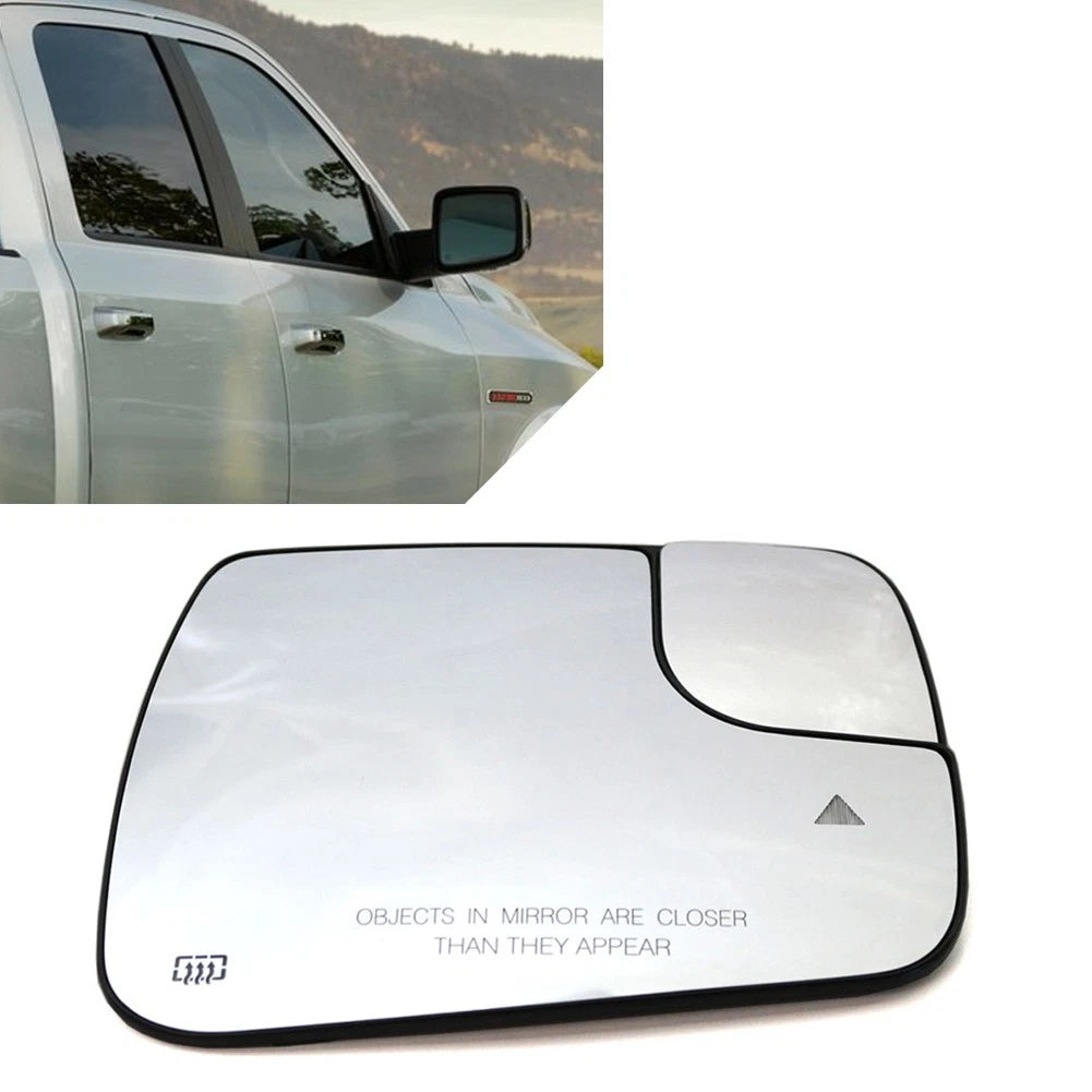 Wing Mirror Glass for Dodge Ram 1500 2500 (2019–2022) Heated Blind Spot Right
