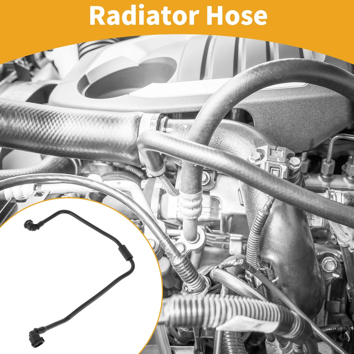 Radiator Hose for BMW 230i xDrive, 430i (2017–2021)