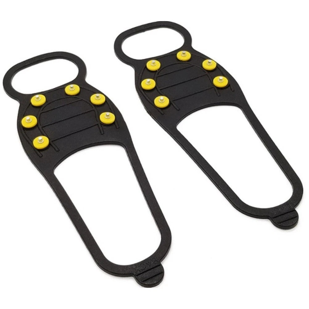 6 Stud Crampon Shoe Covers for Outdoor Ice Snow Walking Safety