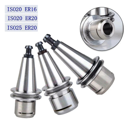 ISO20 ER16 Collet Chuck for Stable Performance (0.002 Bounce)