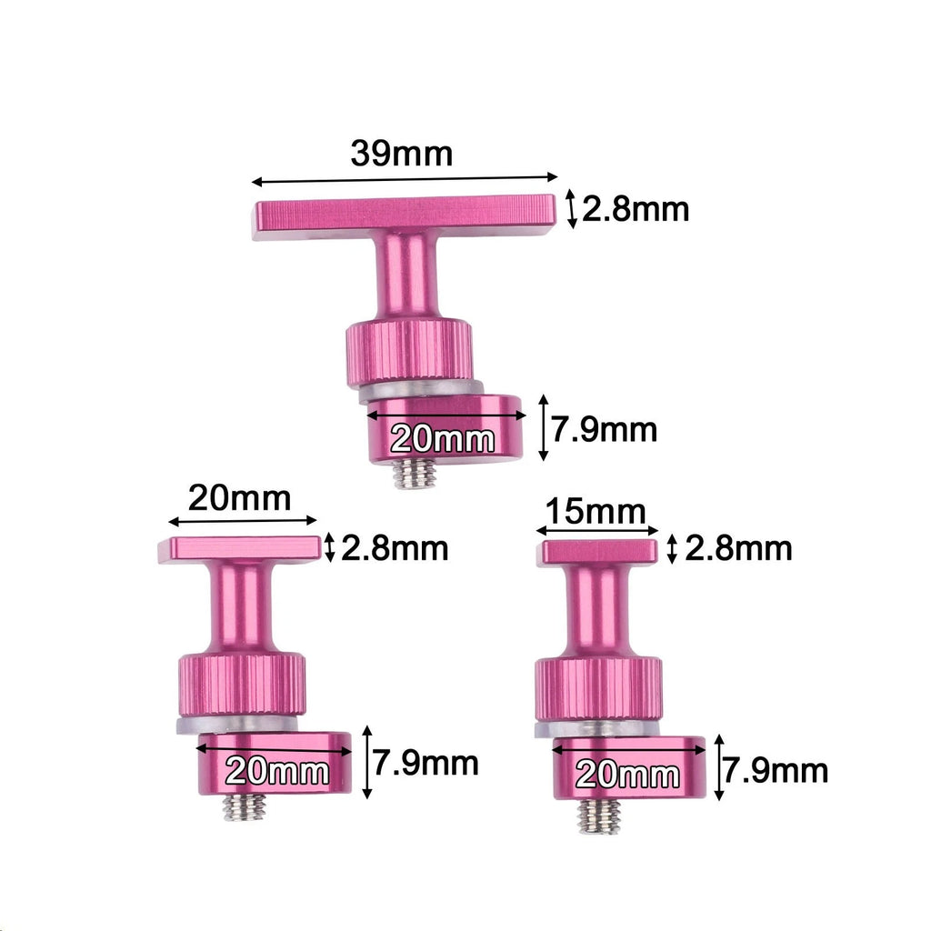 3Pcs Aluminum Alloy Tabs for Paintless Dent Removal