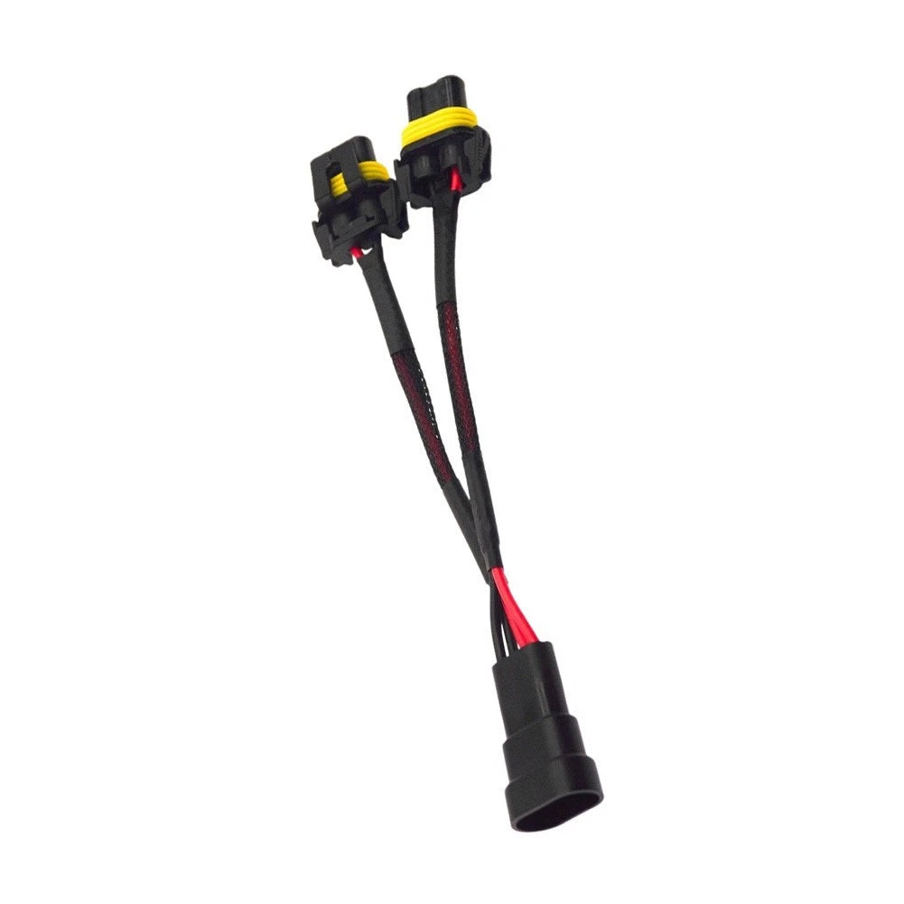 Dual 9006 to 9005 Harness for LED HID Halogen Headlights & Fog Lights