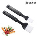 2X Silicone Basting Brushes for Kitchen BBQ Grill Tool