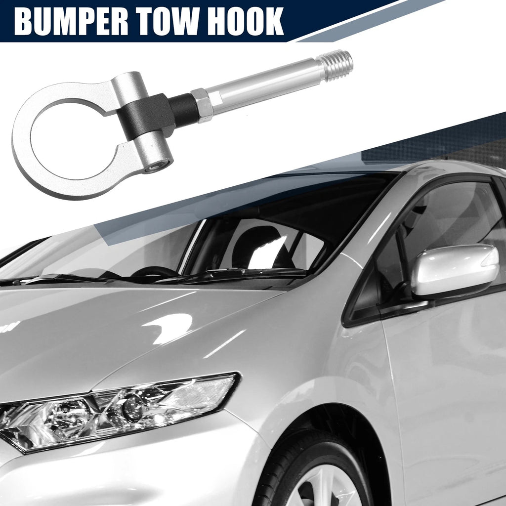 Front Rear Bumper Trailer Ring Eye Towing for Honda Fit 2nd (2009–2014)