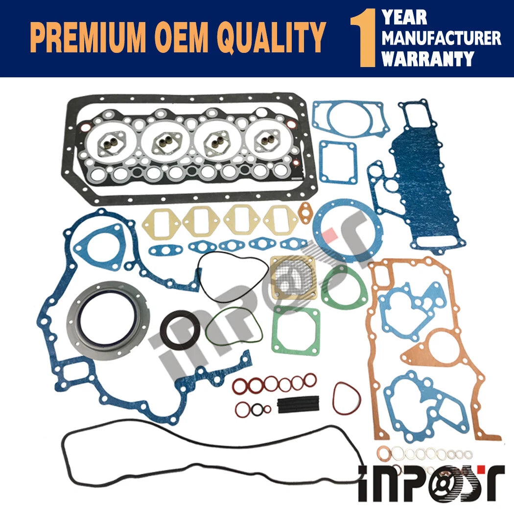 Full Gasket Kit for Mitsubishi 4D35 4D35T (Engine Overhaul)