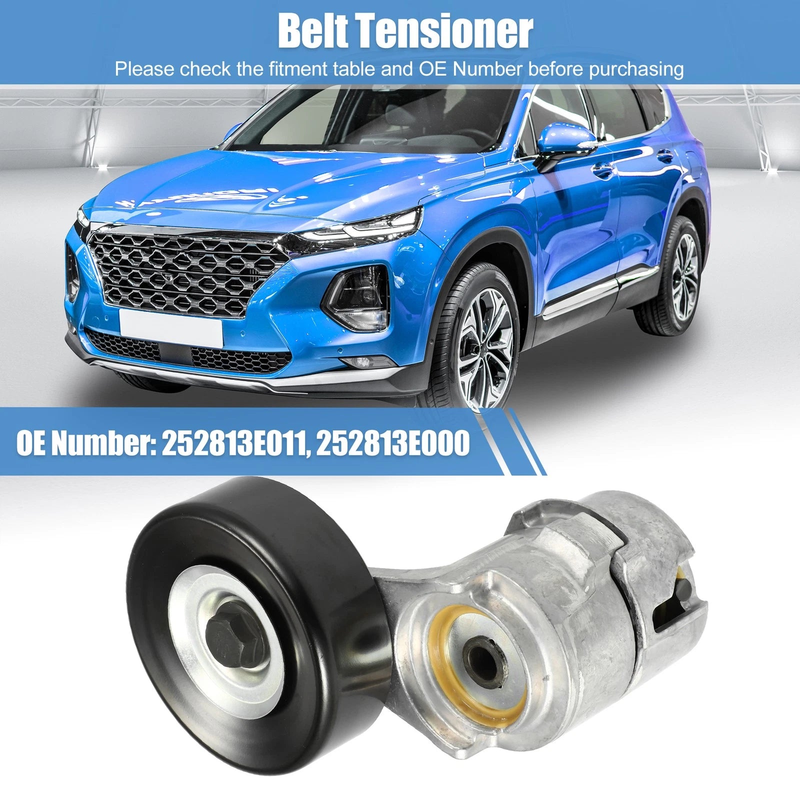 Belt Tensioner Replacement for Hyundai Santa Fe (2007–2009)