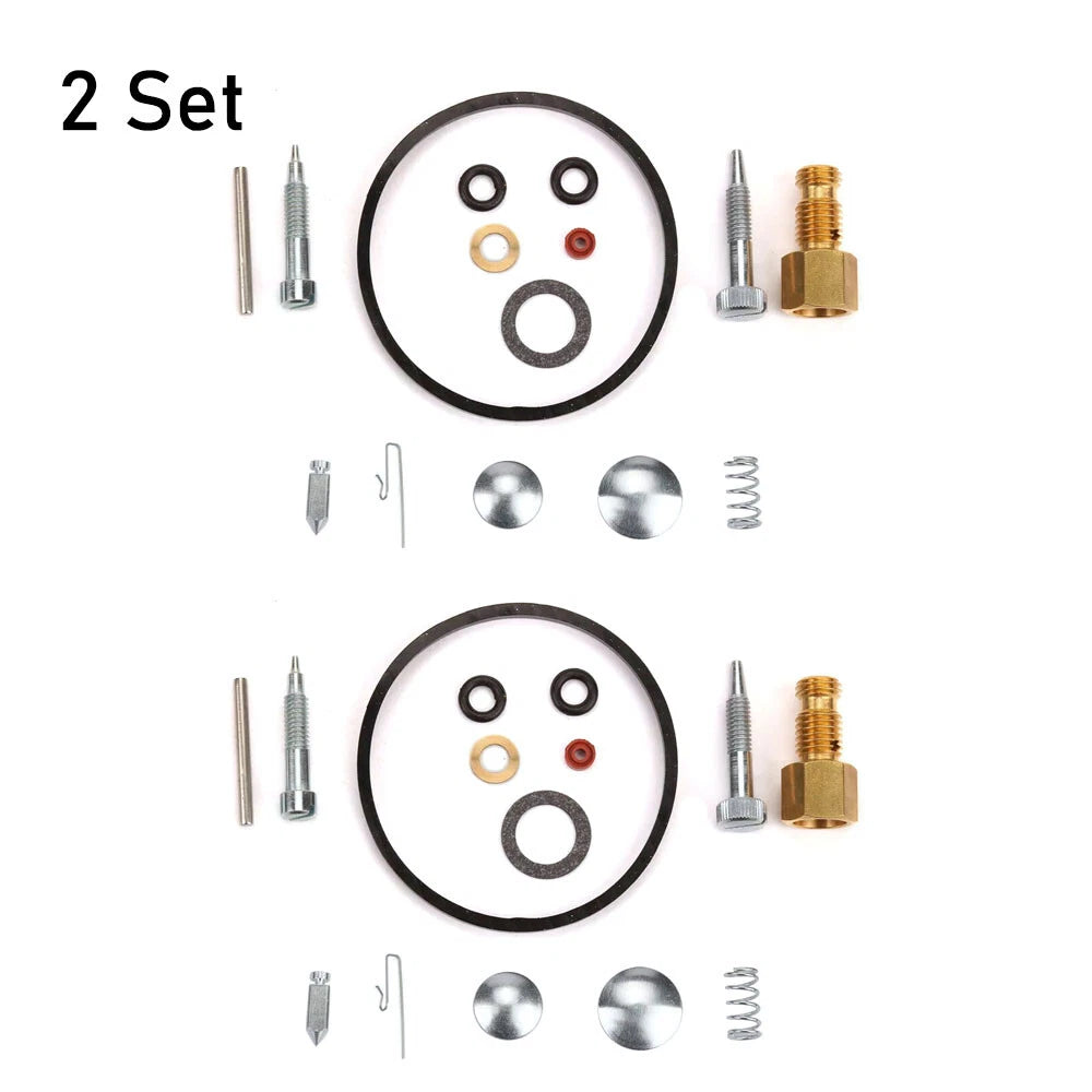 Set of 2 Carburetor Repair Kits for Tecumseh HM70 HM80 HM90 (632347 632622)