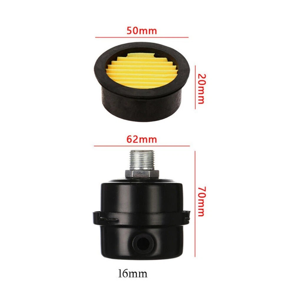 16mm Metal Air Filter for Air Compressor Intake