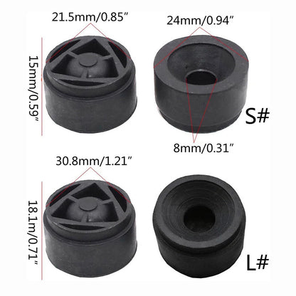 3X Engine Cover Trim Rubber Mount Grommet for Ford (1434444)