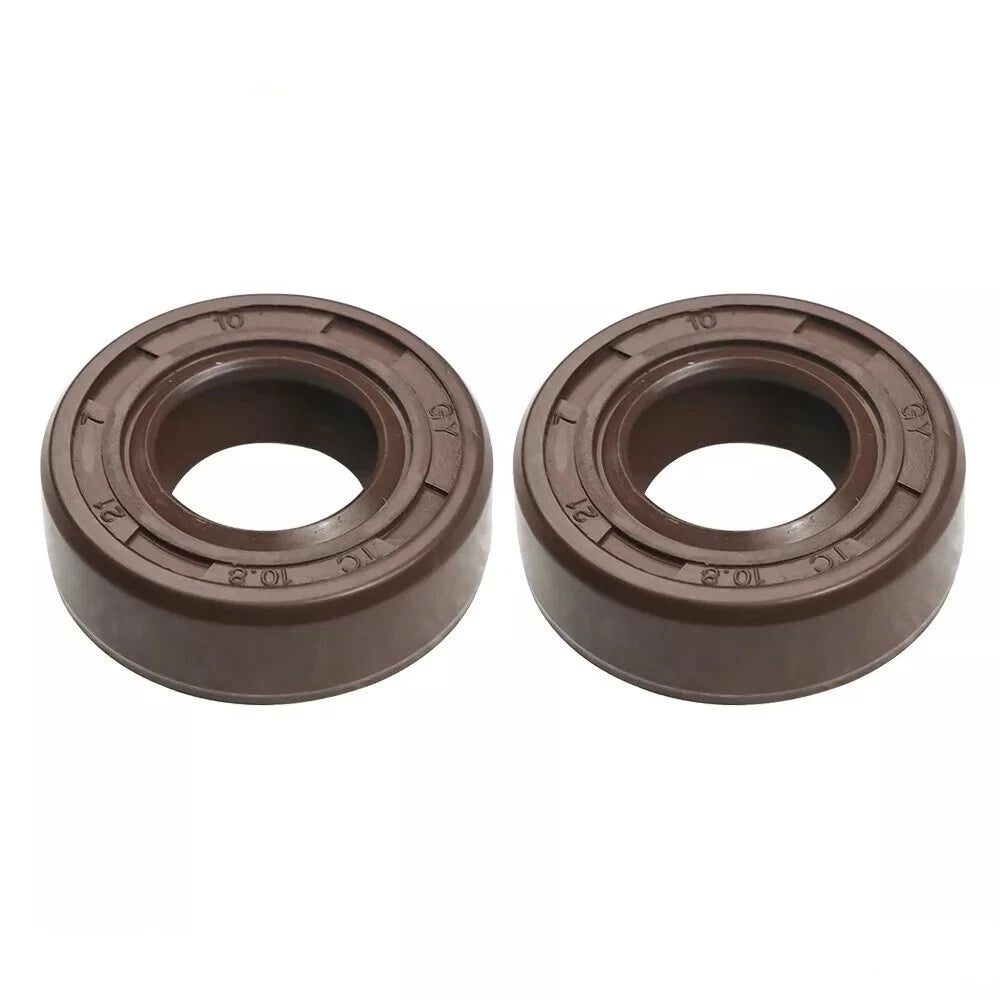 2X Oil Seal 93101-10M14 for Yamaha Outboard 2T 4HP 5HP (7x10.8x21mm)