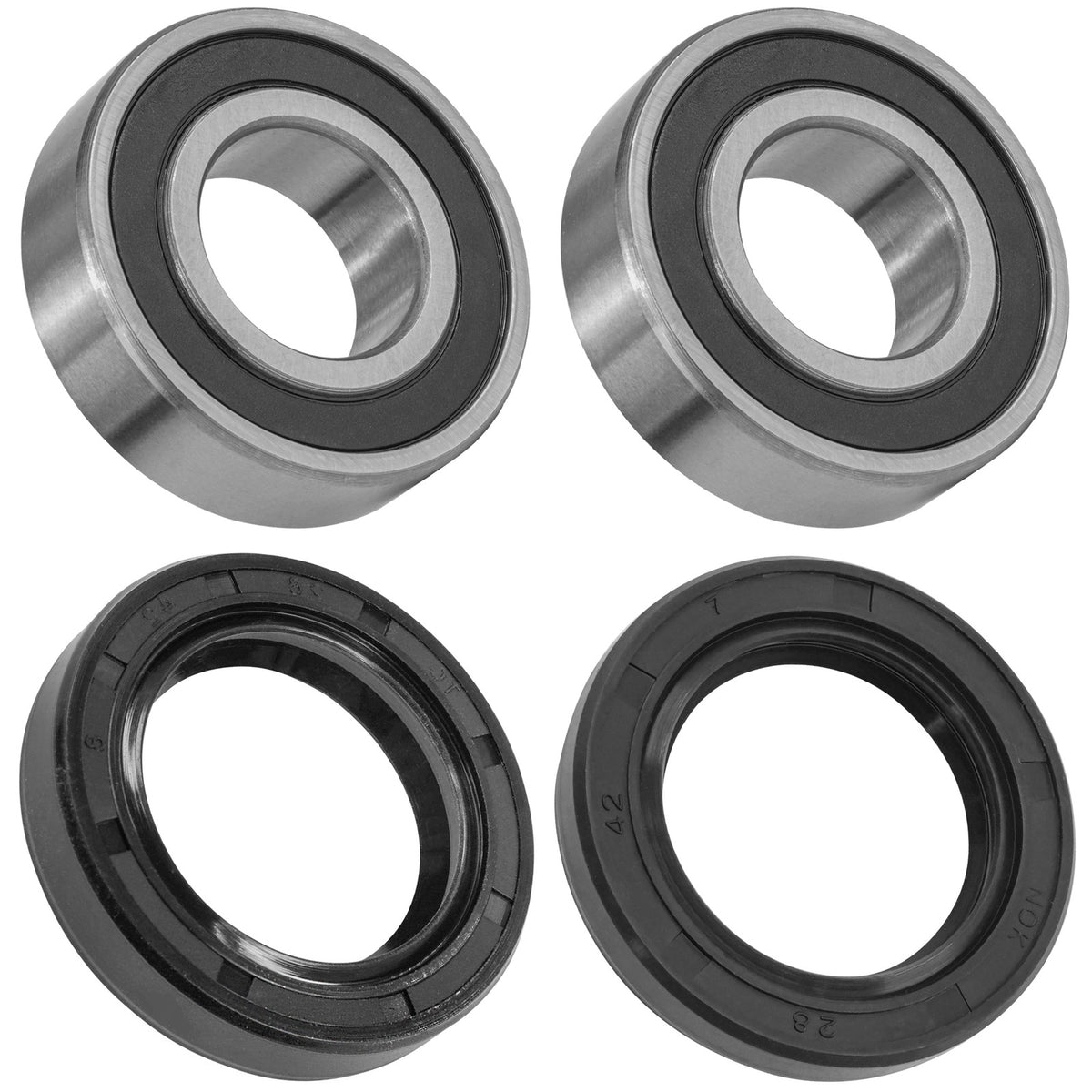 Front Wheel Bearing and Seals Kit for Honda TRX250R FourTrax 250R (1988–1989)