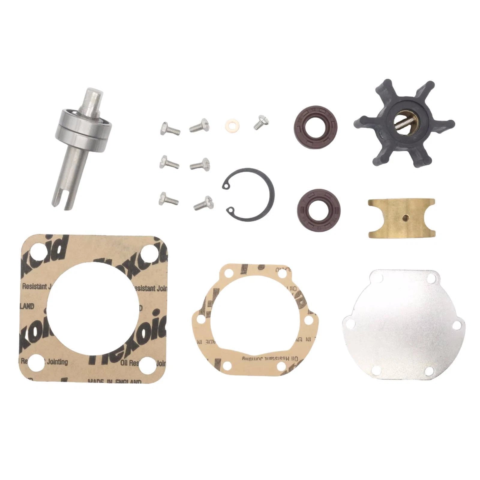 Rebuild Kit for Westerbeke Marine Diesel Generator Raw Sea Water Pump (33636)