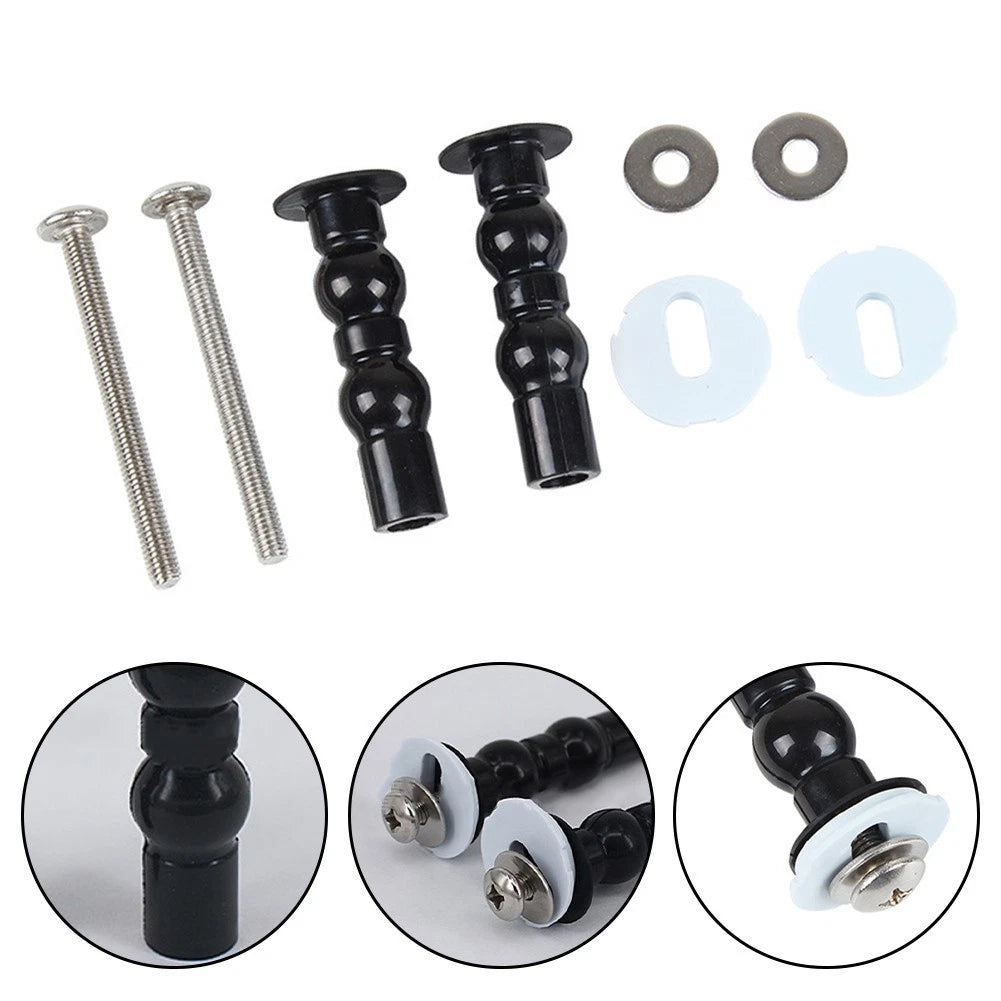 2 Pack Rubber Bolt Hinge Screws for TOTO Toilet Seat