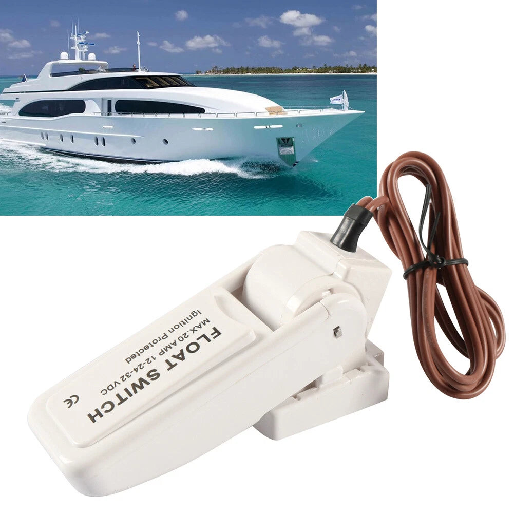 Automatic Boat Bilge Pump Float Switch for Mercury (12V 24V 32V)