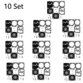 Set of 10 Carburetor Repair Kits for Husqvarna 113LD, 123C & Stihl 020, 020T