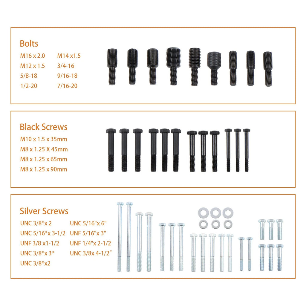 Harmonic Balancer Puller Installer Tool Kit for