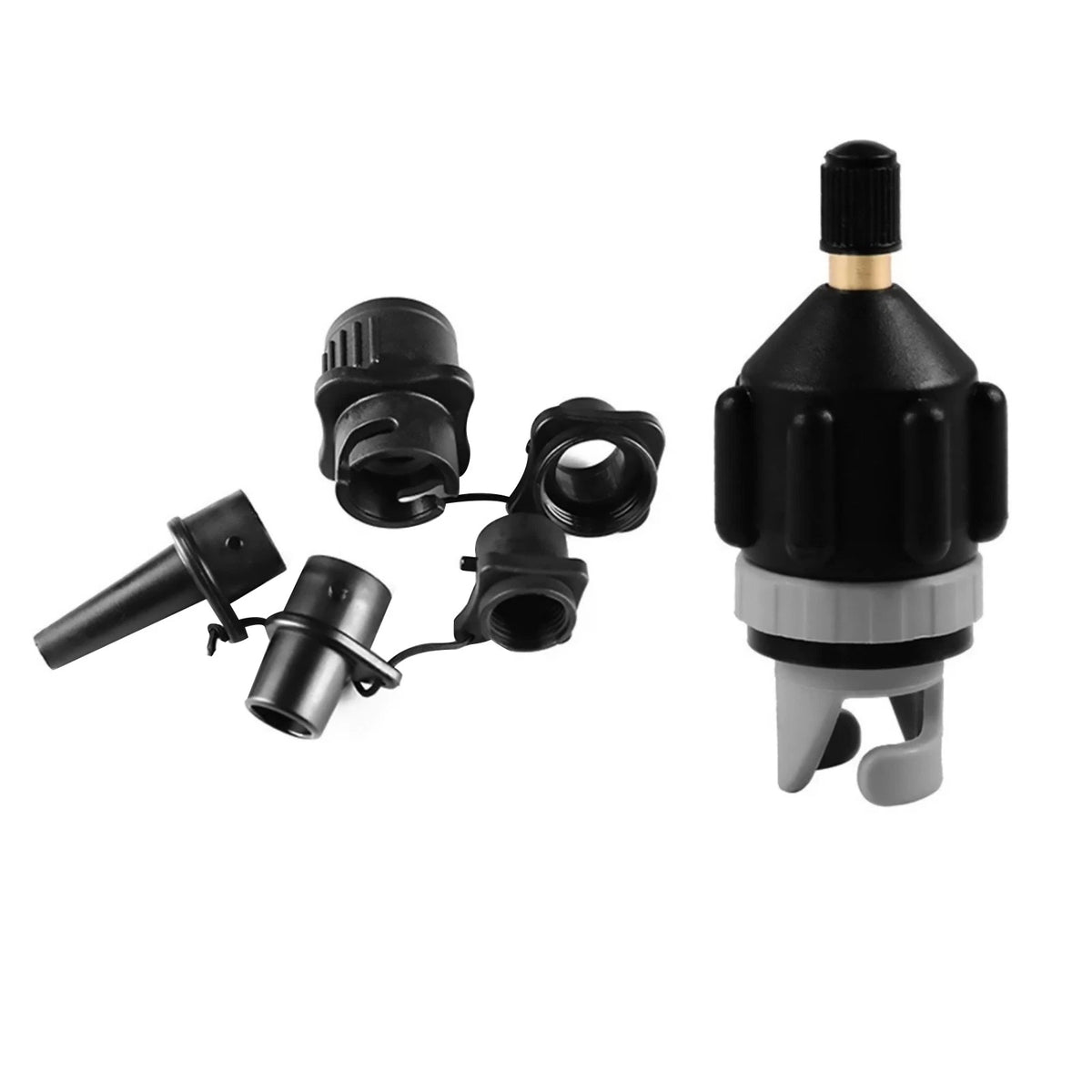 Air Valve Adapter Kit for Inflatable Paddle Board Kayak Boat (8.2cm)