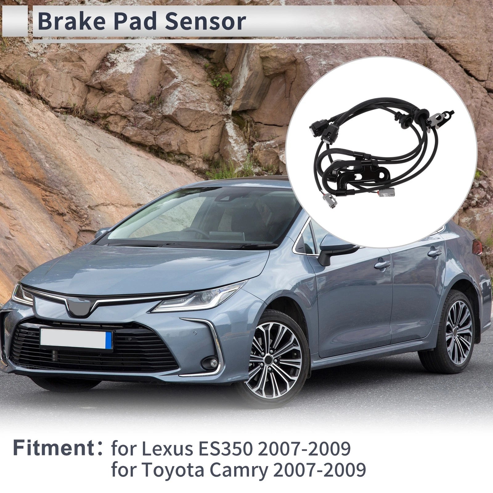 Rear Wheel Brake Pad Wear Sensor for Lexus ES350 (2007–2009)