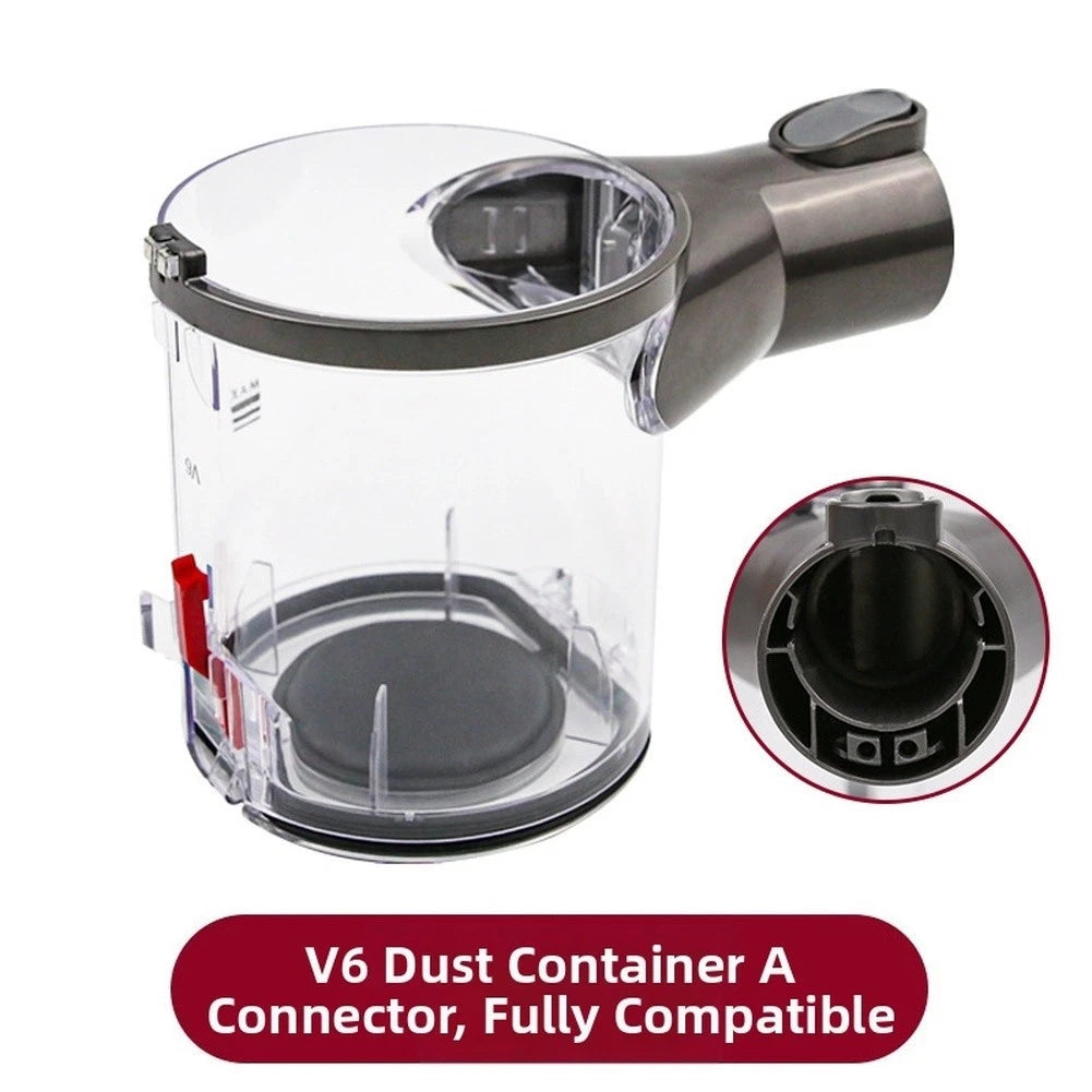 V6 Vacuum Cyclone Dust Bin Replacement Bottom Cover A/B Option