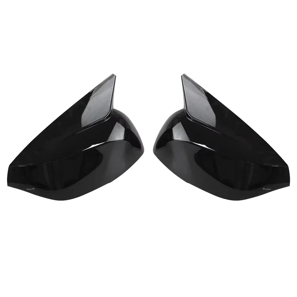 Gloss Black Mirror Cap Covers for Infiniti QX50 (2019–2024), QX55 (2022–2025), QX60 (2016–2020)