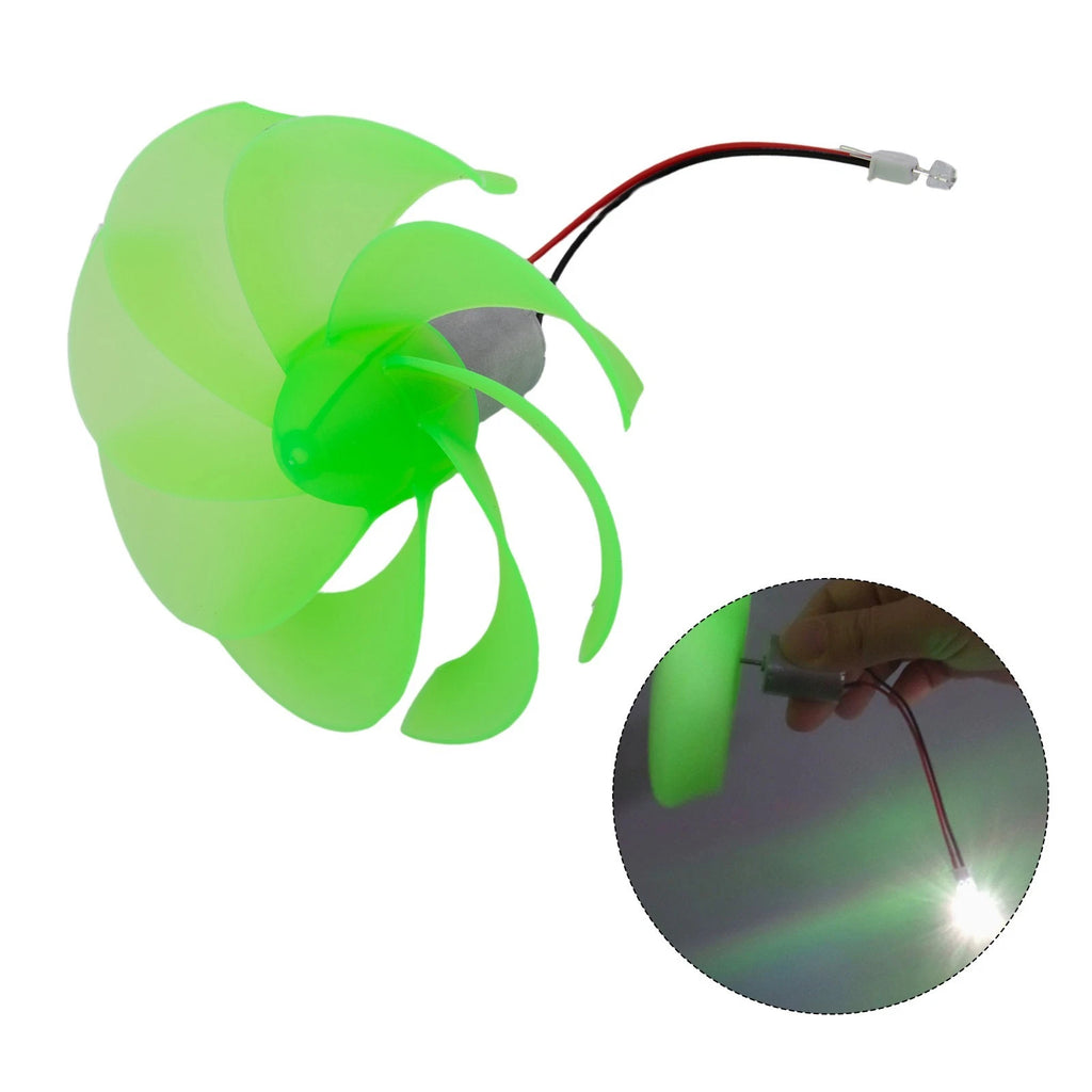 Vertical Wind Generator Kit for Educational Use