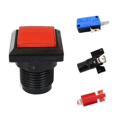 Illuminated LED Push Button for Arcade (33mm)