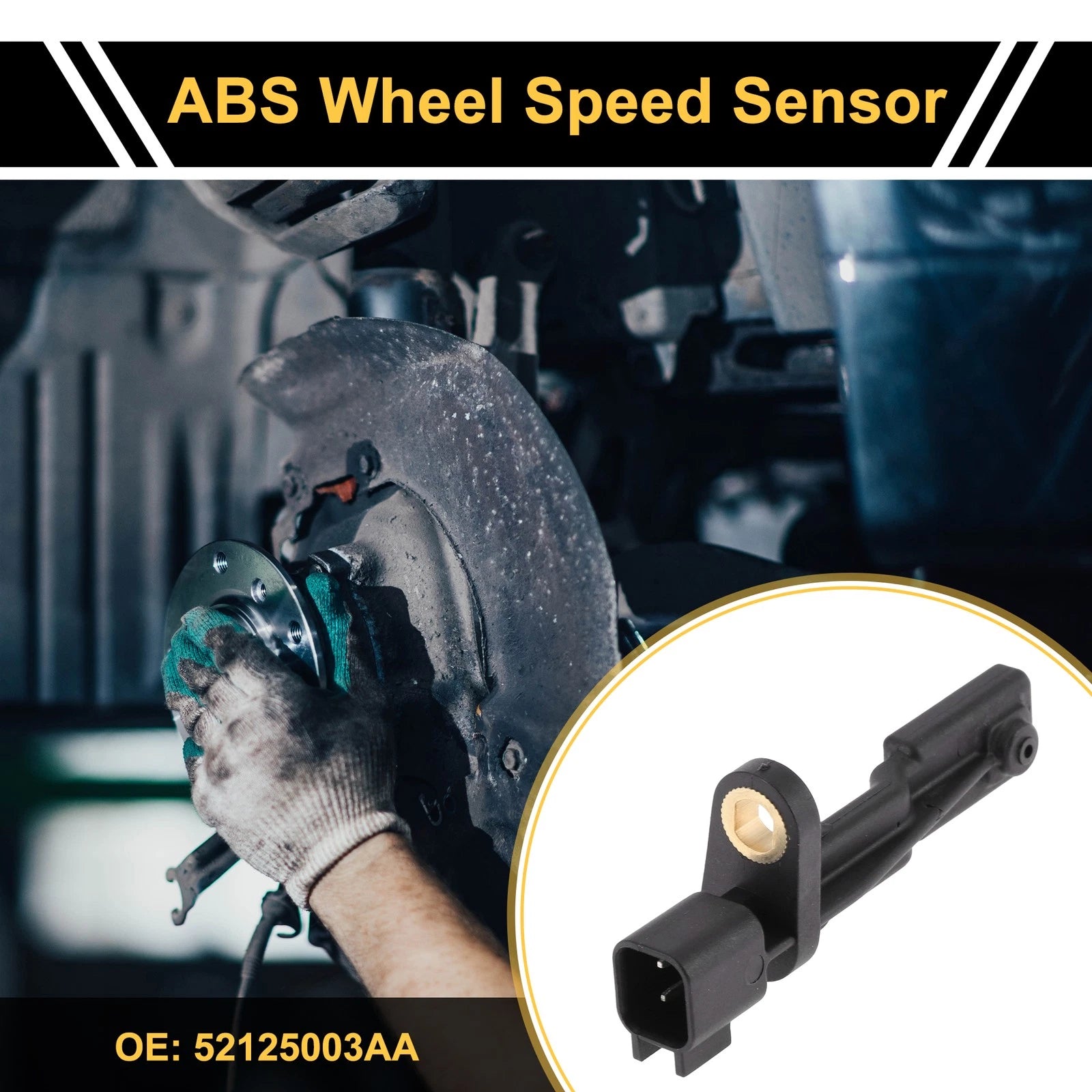 ABS Wheel Speed Sensor Replacement for Jeep Wrangler (2009–2017)