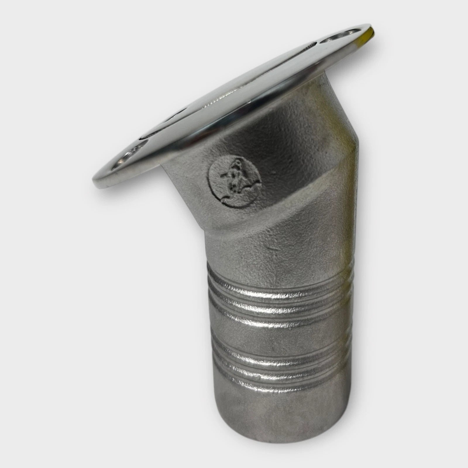 Stainless Steel Angled Gas Deck Fill for Marine (1 1/2'')