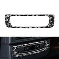 Rear AC Climate Switch Control Panel Cover Trim for Audi Q7 SQ7 (2016–2019)